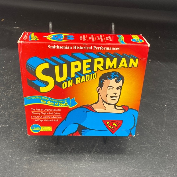 Superman on Radioaudio cassettes used great conditon